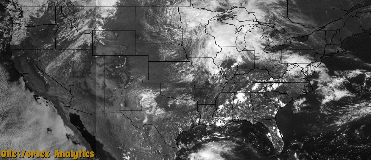 visible satellite during active storm reports