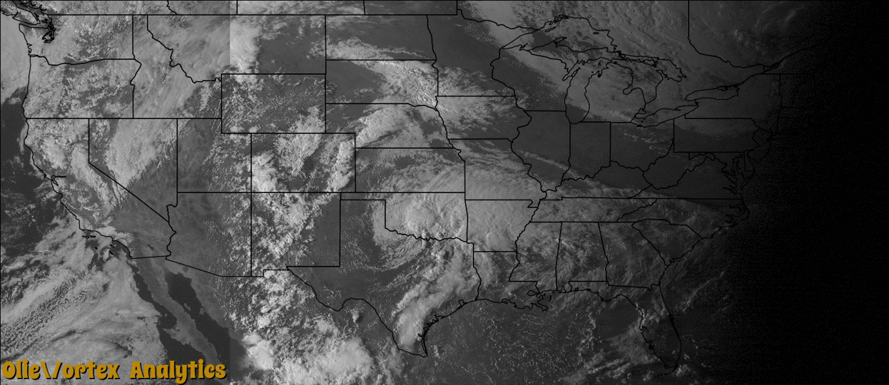 visible satellite during active storm reports