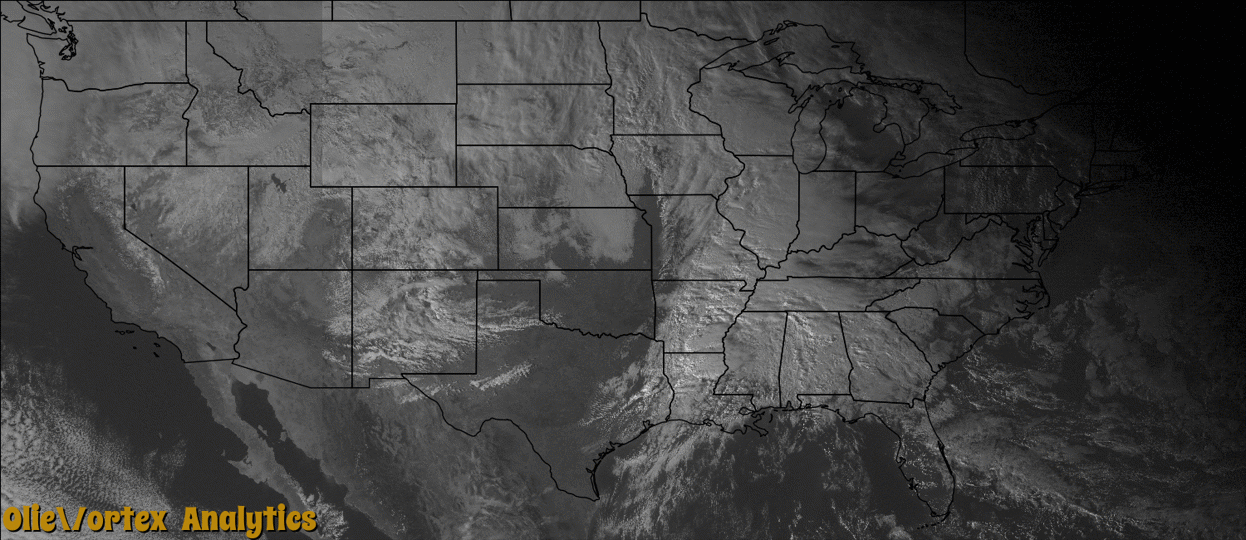 visible satellite during active storm reports