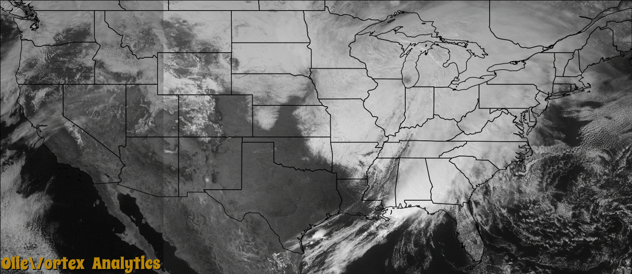 visible satellite during active storm reports
