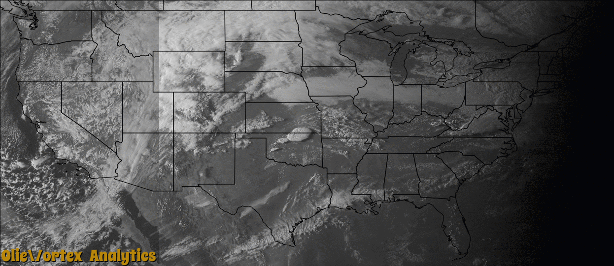 visible satellite during active storm reports