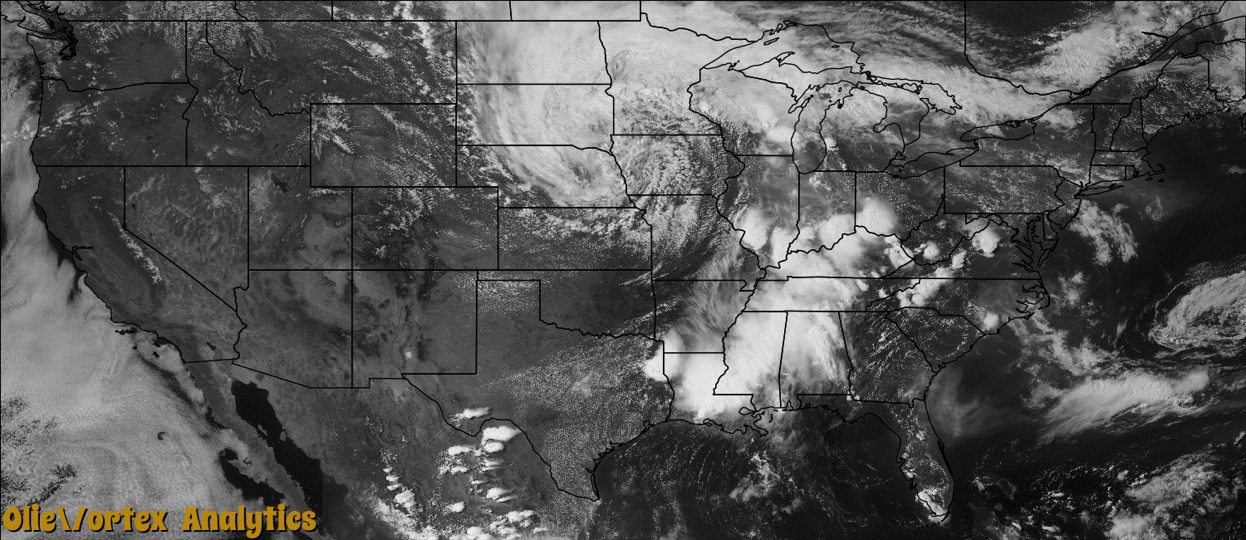 visible satellite during active storm reports