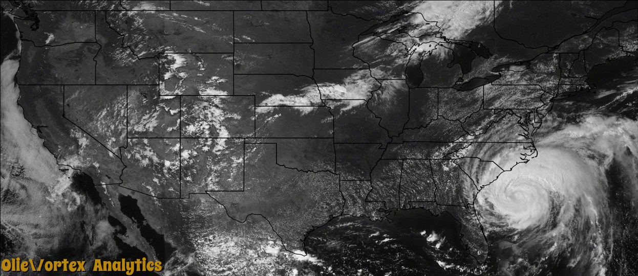 visible satellite during active storm reports