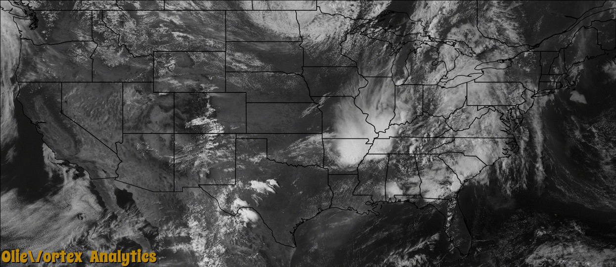 visible satellite during active storm reports