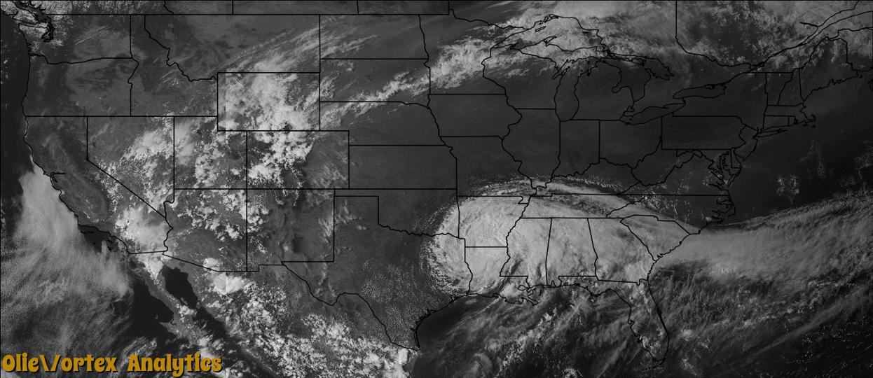 visible satellite during active storm reports