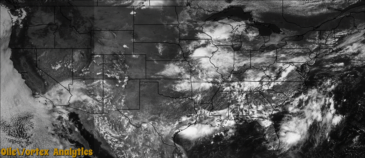 visible satellite during active storm reports