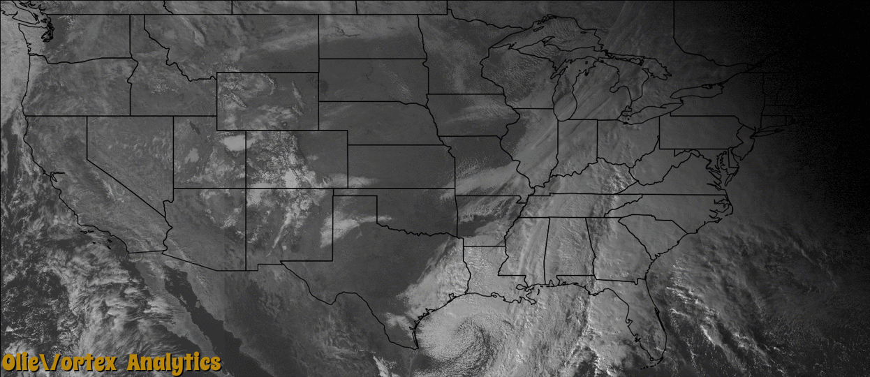 visible satellite during active storm reports