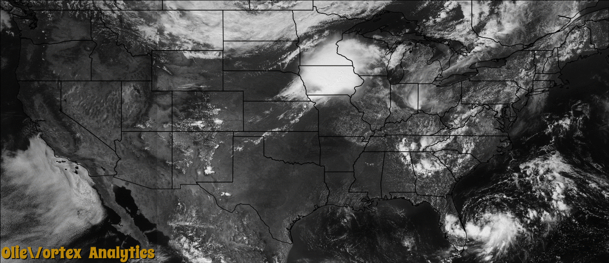 visible satellite during active storm reports