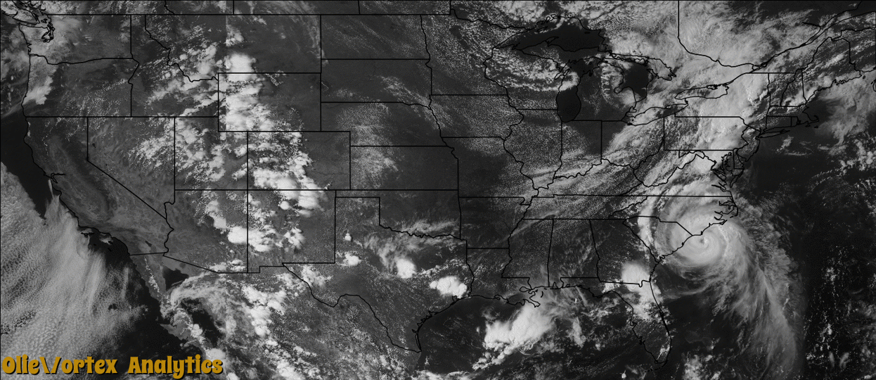 visible satellite during active storm reports