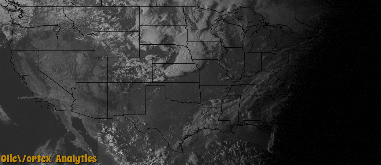 visible satellite during active storm reports