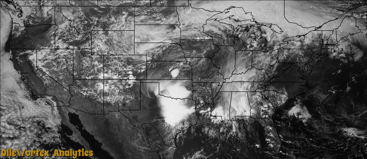 visible satellite during active storm reports