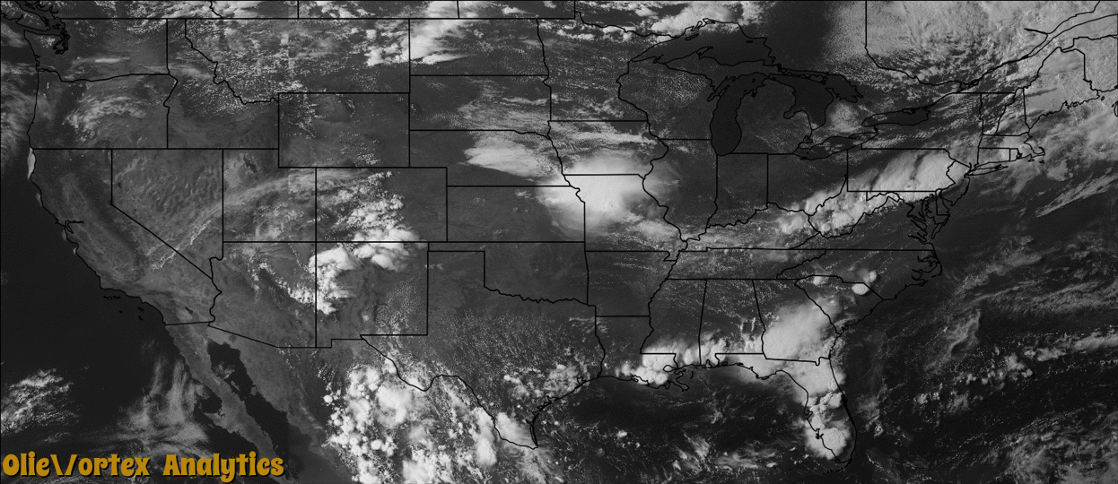 visible satellite during active storm reports