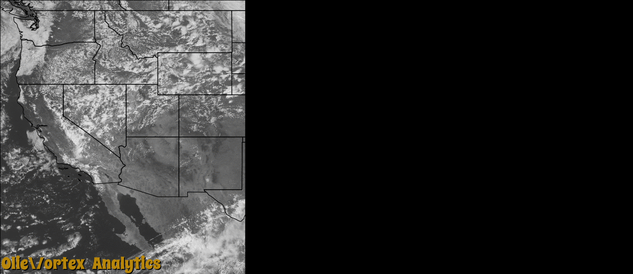 visible satellite during active storm reports