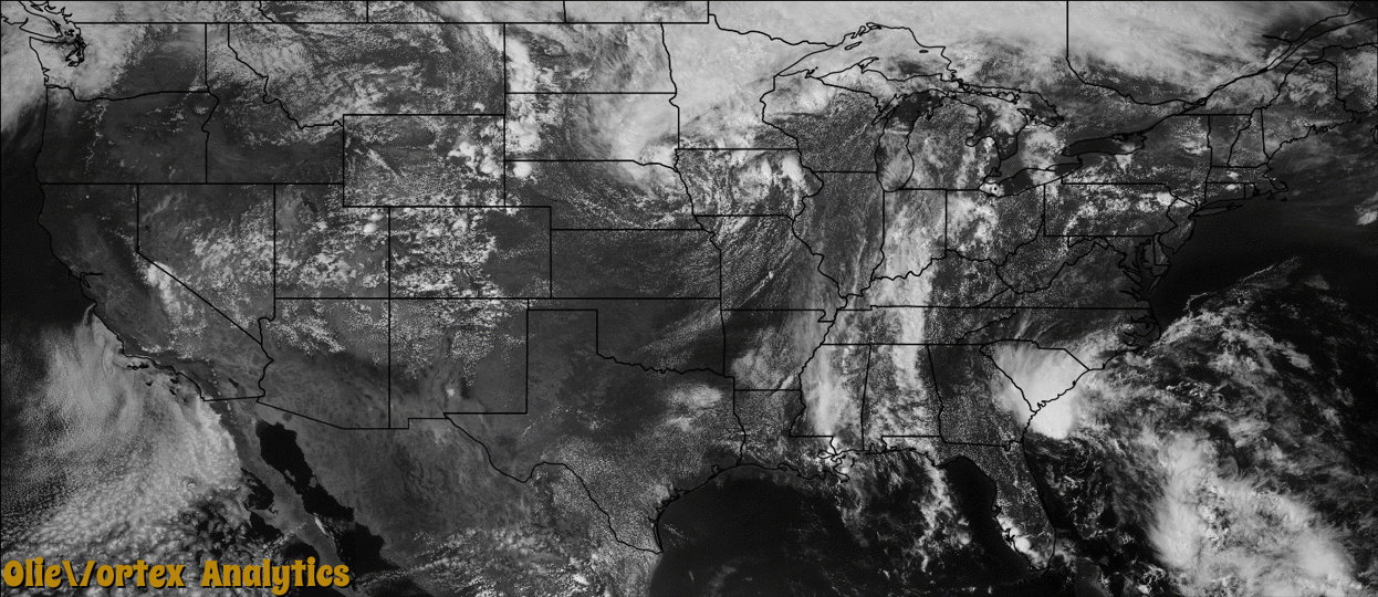visible satellite during active storm reports