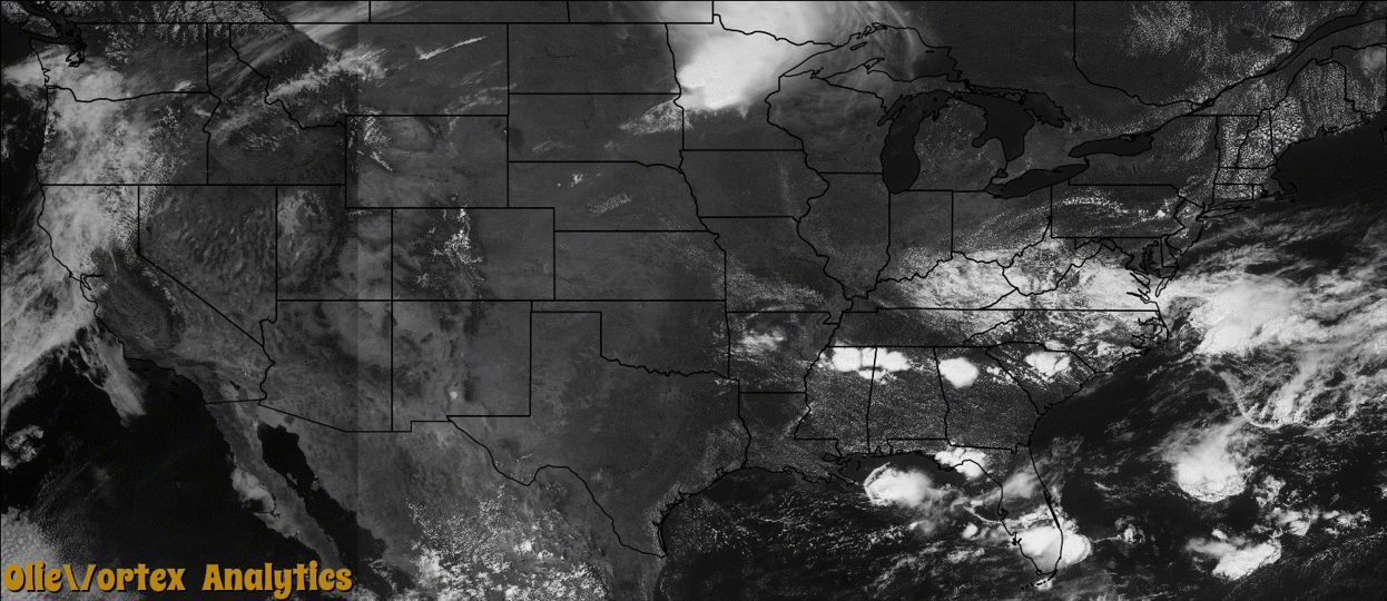 visible satellite during active storm reports