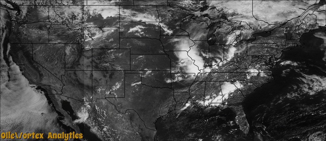 visible satellite during active storm reports