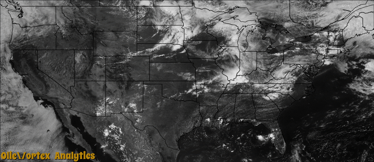 visible satellite during active storm reports