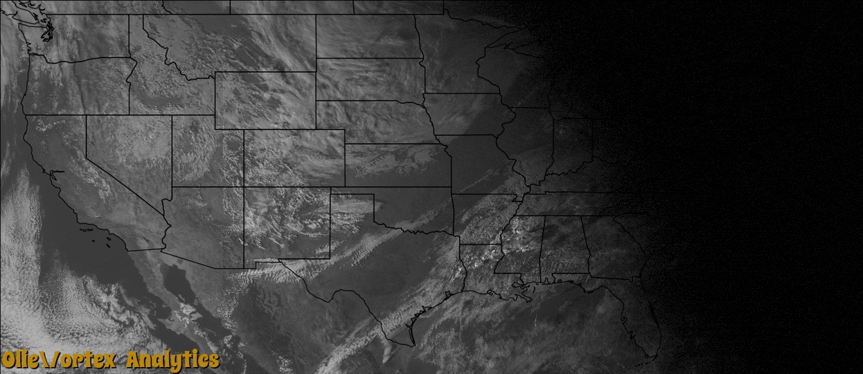 visible satellite during active storm reports