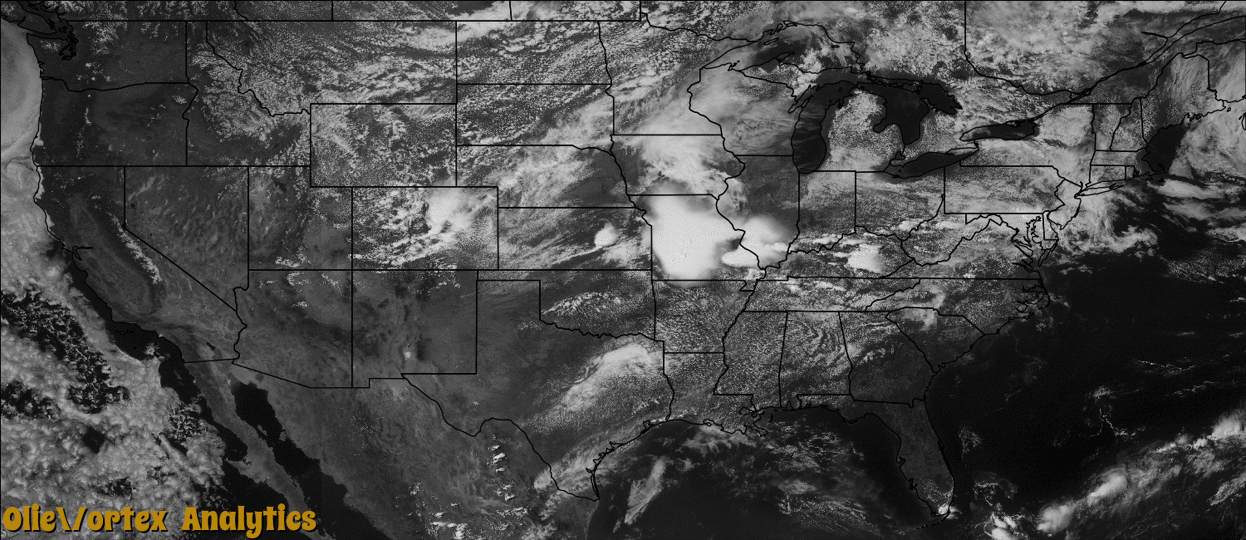visible satellite during active storm reports