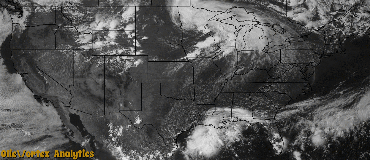 visible satellite during active storm reports