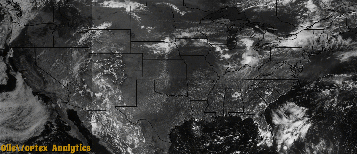 visible satellite during active storm reports