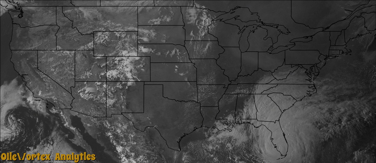 visible satellite during active storm reports
