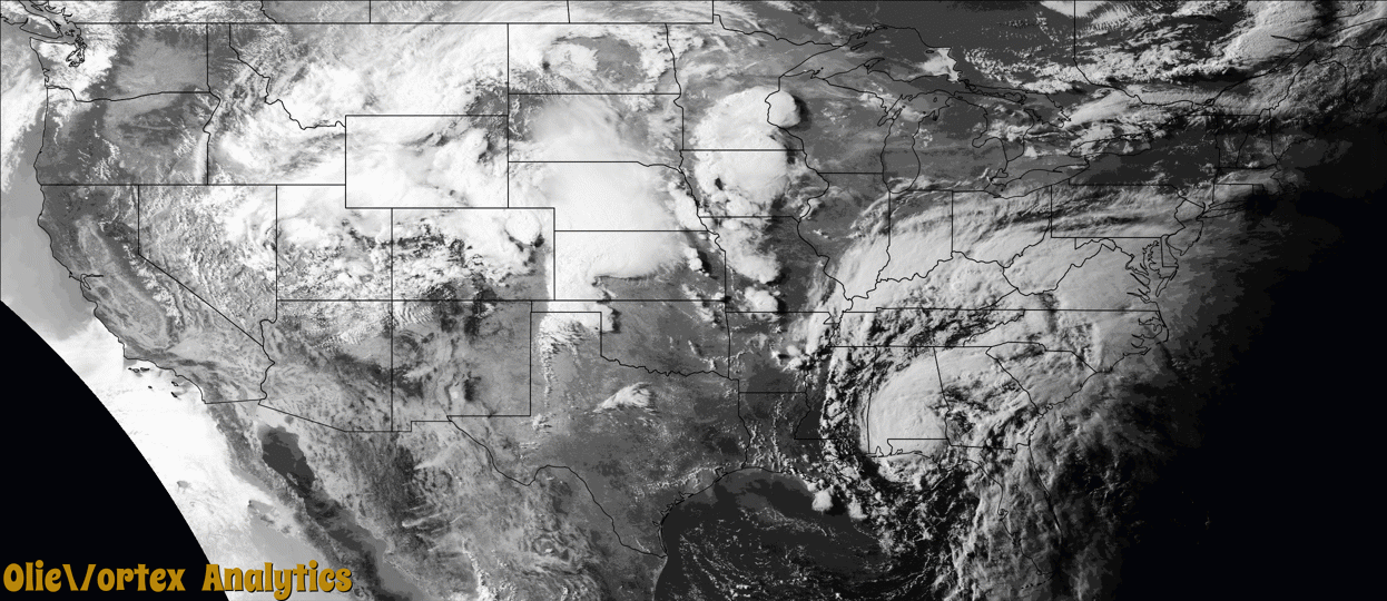visible satellite during active storm reports