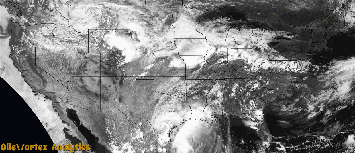 visible satellite during active storm reports