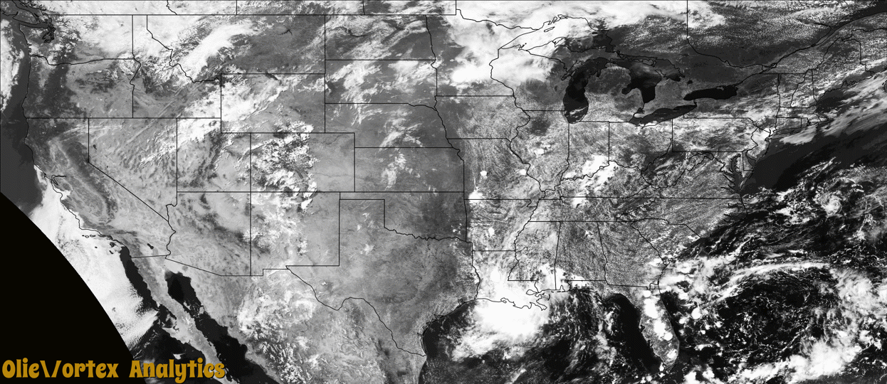 visible satellite during active storm reports