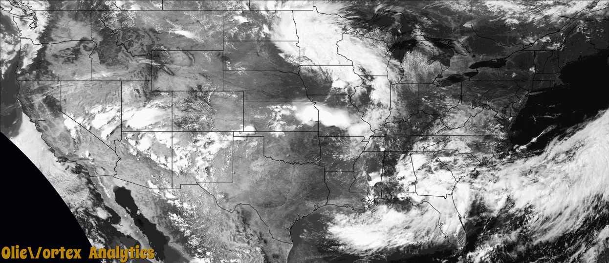 visible satellite during active storm reports