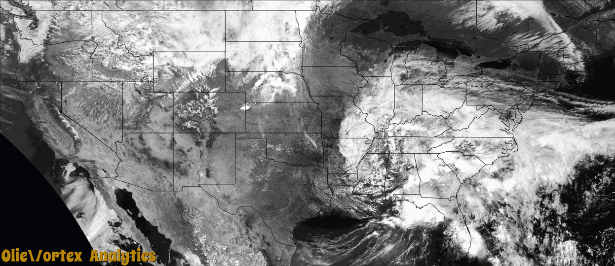 visible satellite during active storm reports