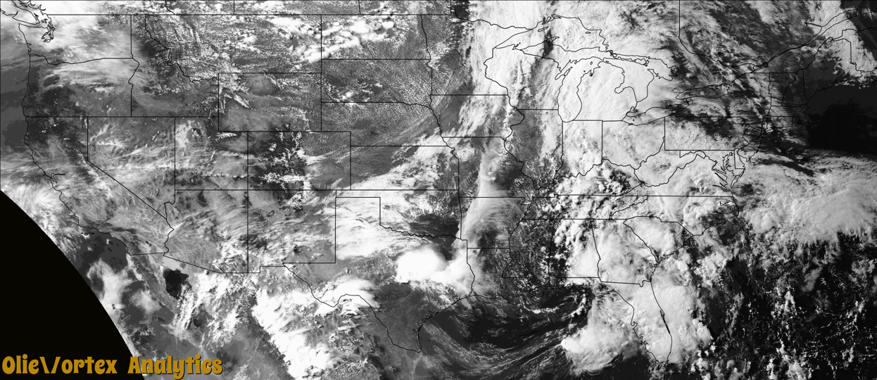 visible satellite during active storm reports