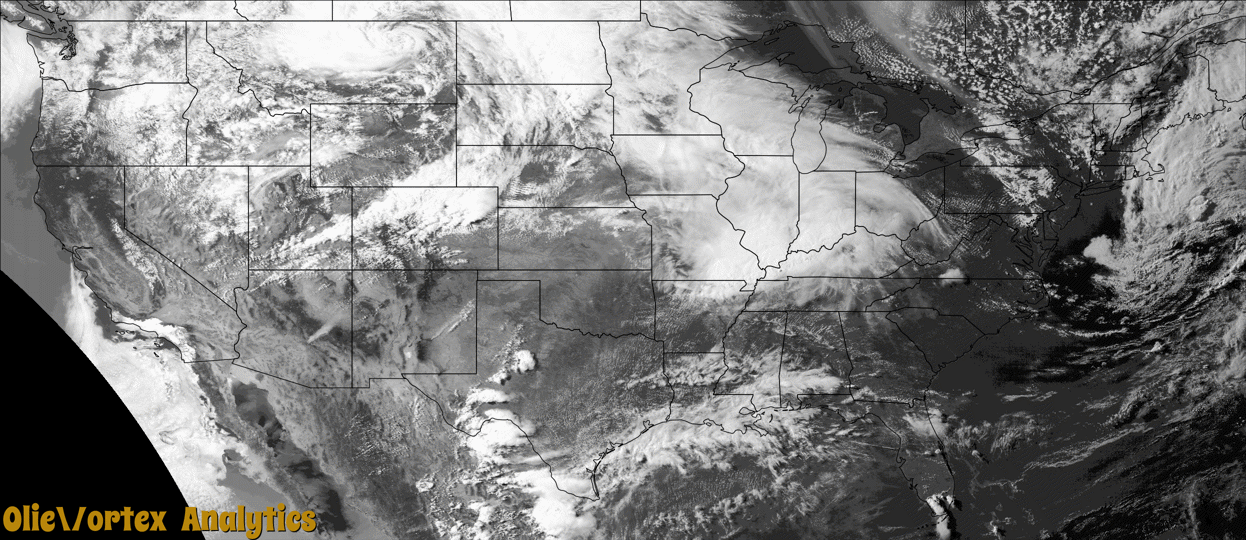 visible satellite during active storm reports