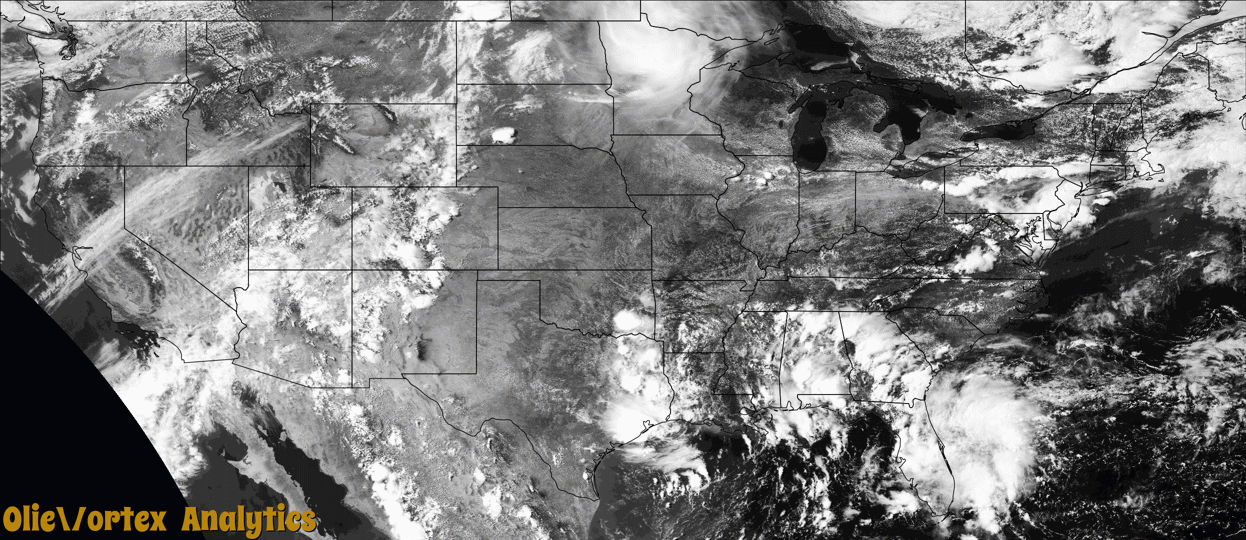 visible satellite during active storm reports