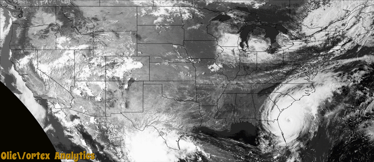 visible satellite during active storm reports