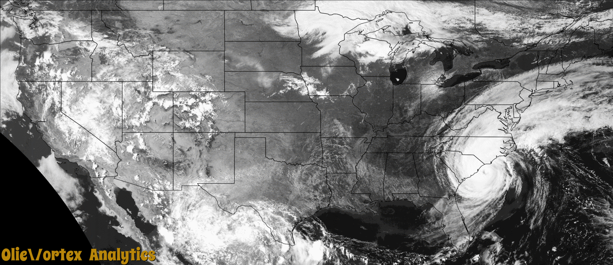 visible satellite during active storm reports