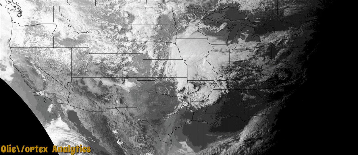 visible satellite during active storm reports