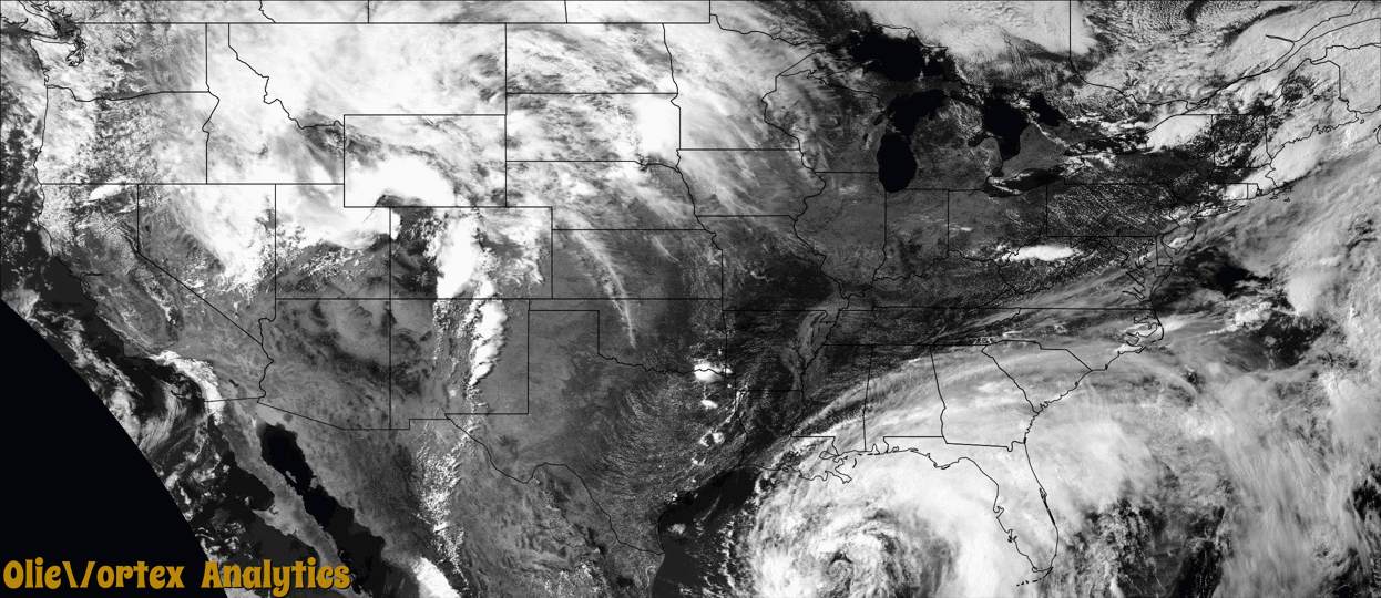 visible satellite during active storm reports
