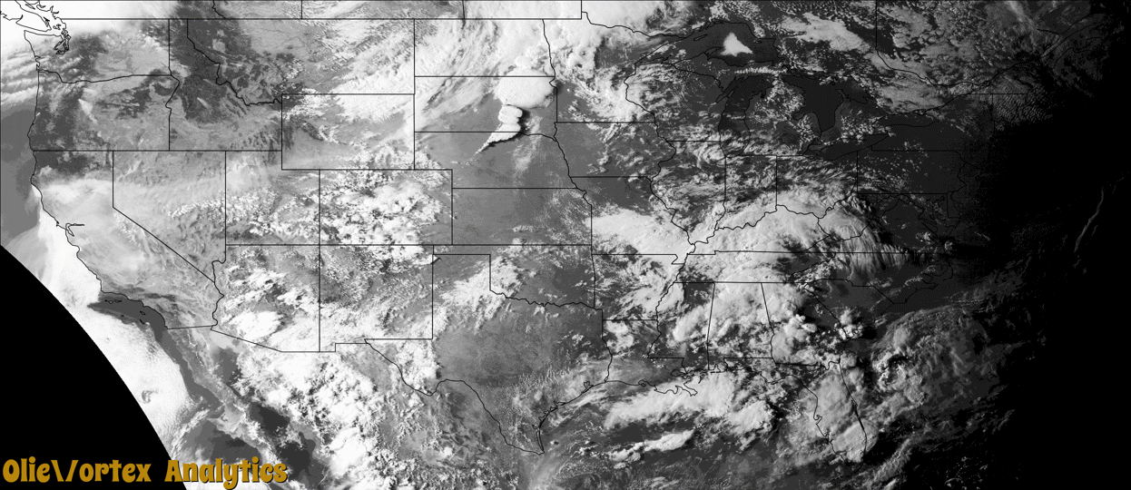 visible satellite during active storm reports