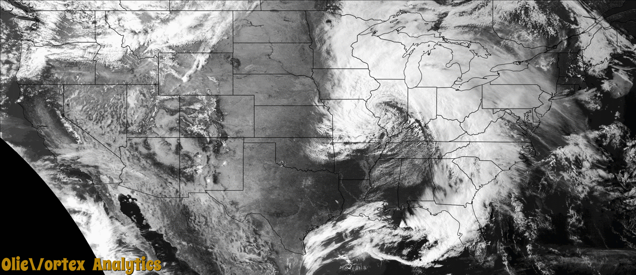 visible satellite during active storm reports