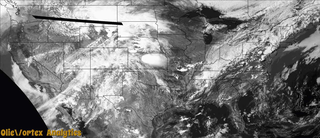 visible satellite during active storm reports