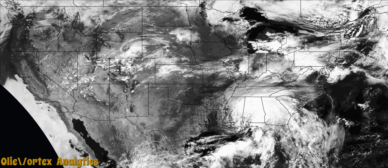 visible satellite during active storm reports