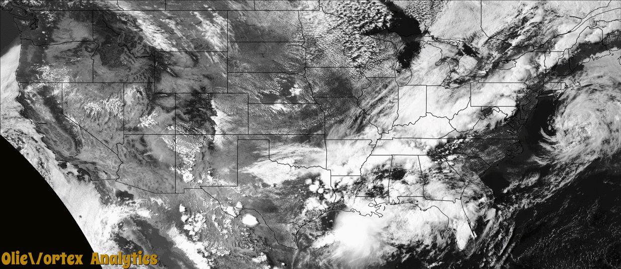 visible satellite during active storm reports