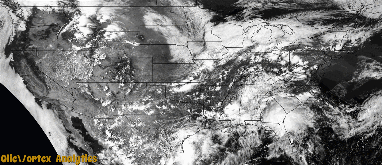 visible satellite during active storm reports