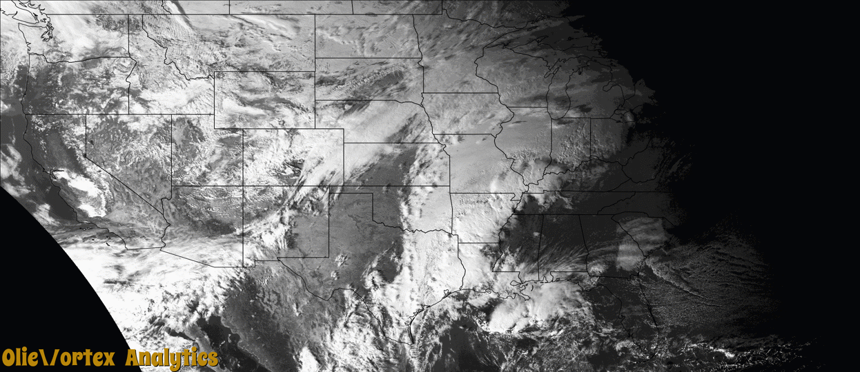 visible satellite during active storm reports