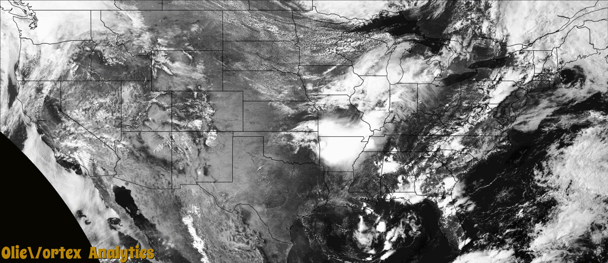 visible satellite during active storm reports