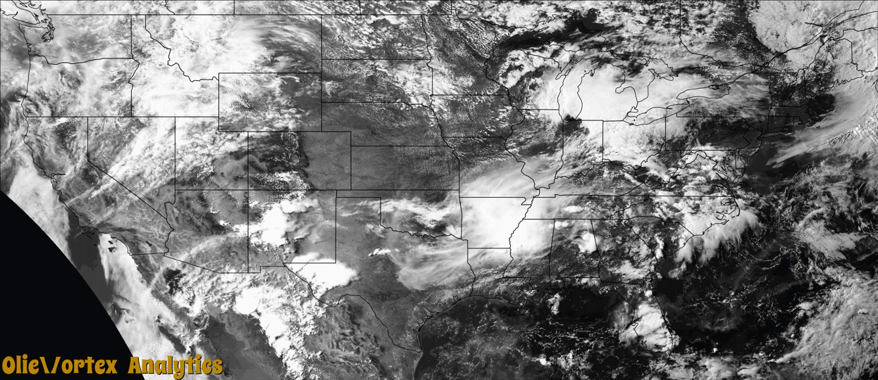 visible satellite during active storm reports