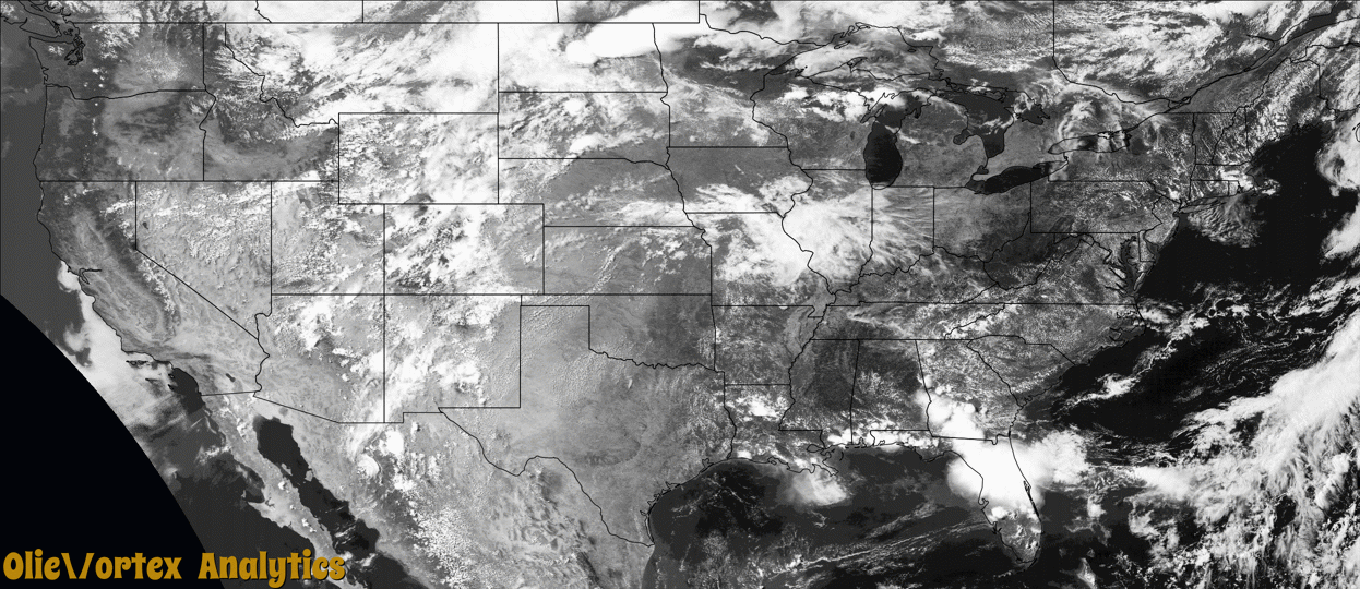 visible satellite during active storm reports
