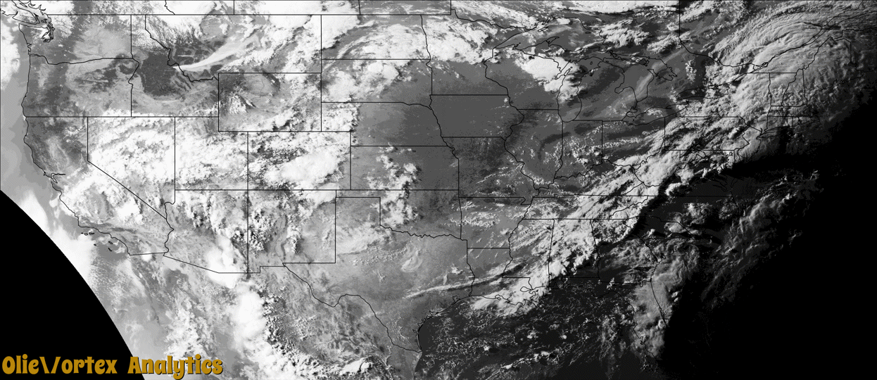 visible satellite during active storm reports