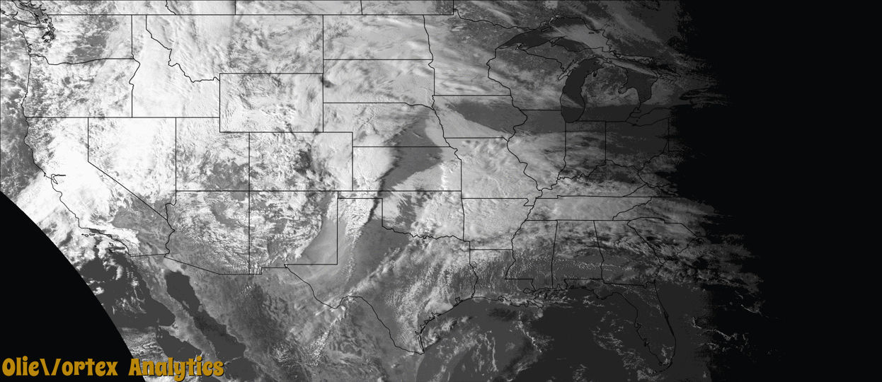 visible satellite during active storm reports
